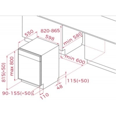 Lavavajillas TEKA DFI 46960