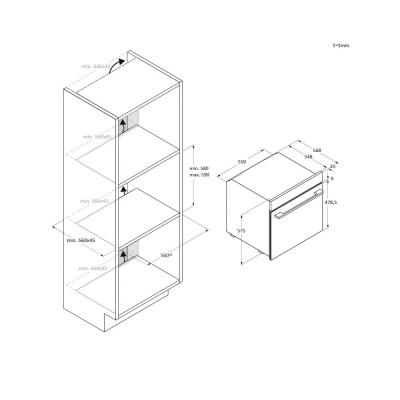 Horno CANDY CA6 N1T1HTX