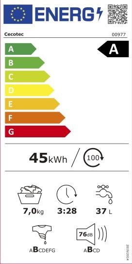 Etiqueta de Eficiencia Energética - 977