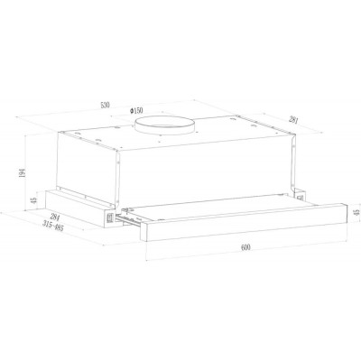 Campana CECOTEC FluxTLM 603500