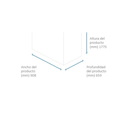 Frigorífico HAIER HSR5918DIMP