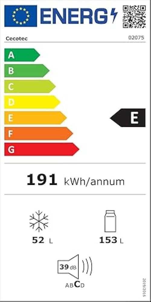 Etiqueta de Eficiencia Energética - 2075