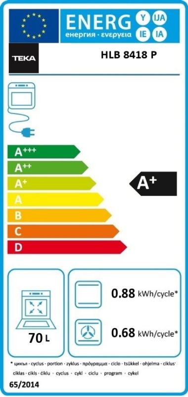 Etiqueta de Eficiencia Energética - 111000083