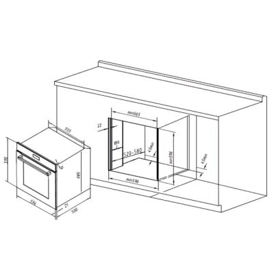 Horno Bolero CECOTEC Hexa M226000 Edge