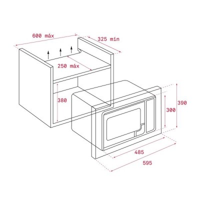 Microondas TEKA MB620BI Blanco