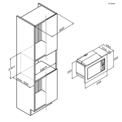 Microondas CANDY CA20FMW7NB