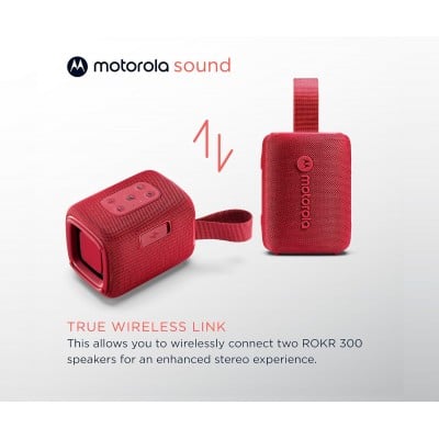 Altavoz MOTOROLA ROKR 300 Rojo