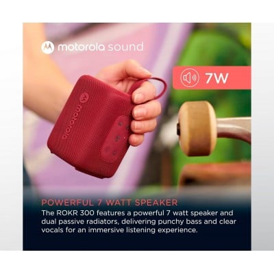 Altavoz MOTOROLA ROKR 300 Rojo