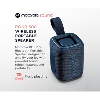 Altavoz MOTOROLA ROKR 300 Azul