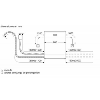 Lavavajillas BOSCH SMV4ENX06E