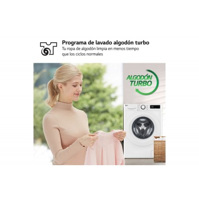 Lavasecadora LG F4DR5009A3W