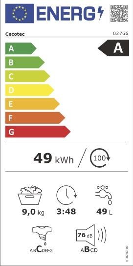 Etiqueta de Eficiencia Energética - 2766