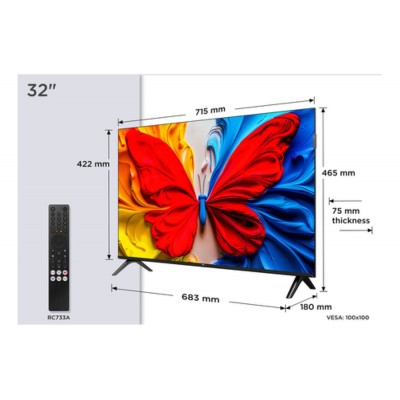 TV QLED TCL 32S5K