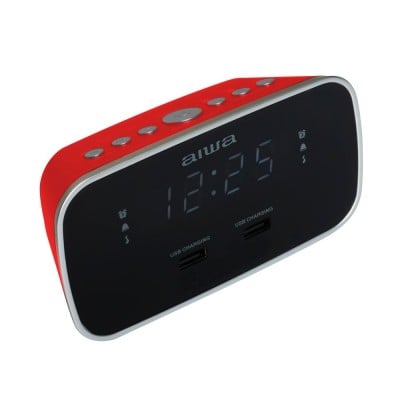 Despertador AIWA CRU-19RD Rojo