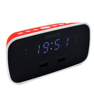 Despertador AIWA CRU-19RD Rojo