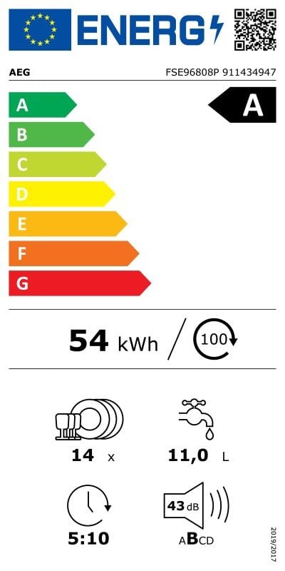 Etiqueta de Eficiencia Energética - 911434947