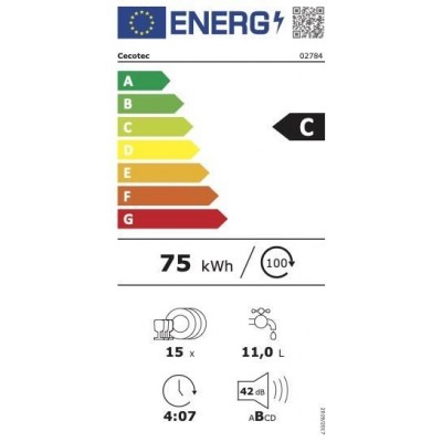 Lavavajillas CECOTEC Bolero Aguazero 6500 Full- Bi
