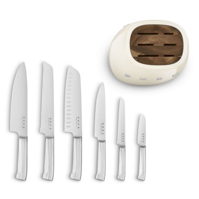 Set de Cuchillos SMEG KBSF02CR Crema