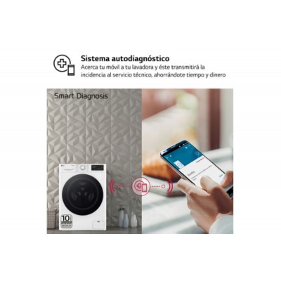 Lavadora LG F4WR5510A0W