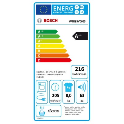 Secadora BOSCH WTR85V00ES