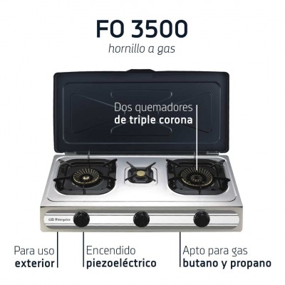 Hornillo de Gas ORBEGOZO FO3500