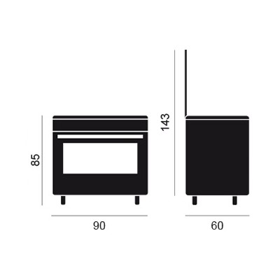 Cocina VITROKITCHEN CB9060IB