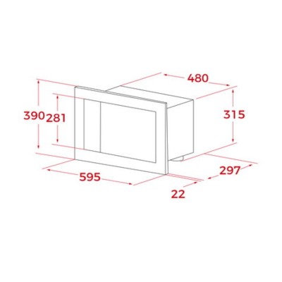 Microondas TEKA MB 6200 BI