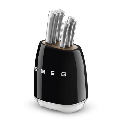Kit de Cuchillos SMEG KBSF02BL Negro