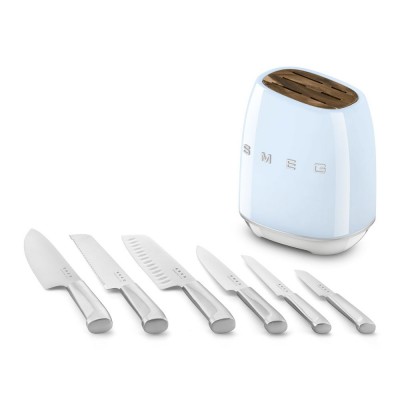 Kit de Cuchillos SMEG KBSF02PB Azul