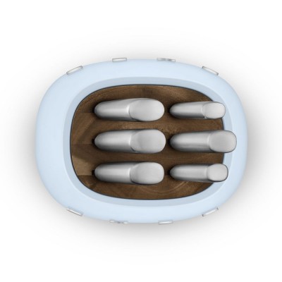 Kit de Cuchillos SMEG KBSF02PB Azul