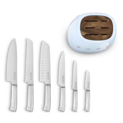Kit de Cuchillos SMEG KBSF02PB Azul