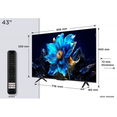 TV TCL 43P7K