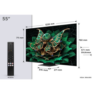 TV MiniLED TCL 55C7K