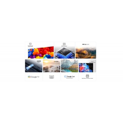 TV LED TCL 55P6K 4K GoogleTV Game...