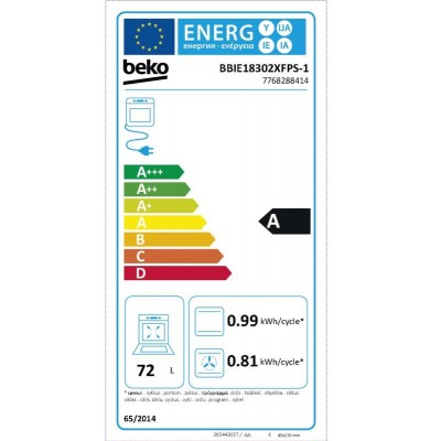 Horno BEKO BBIE18302XFPS1