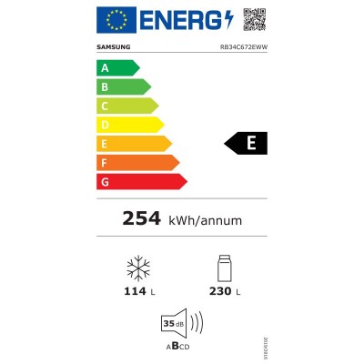 Combi SAMSUNG RB34C672EWWEF