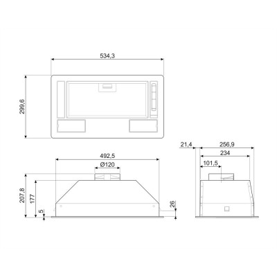 Campana SMEG KSG52HE