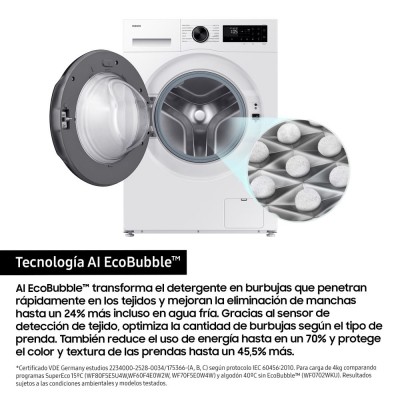 Lavadora SAMSUNG WW90DG5G34AEEC