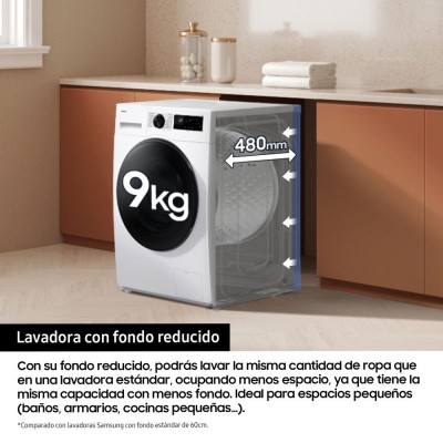 Lavadora SAMSUNG WW90DG5G34AEEC