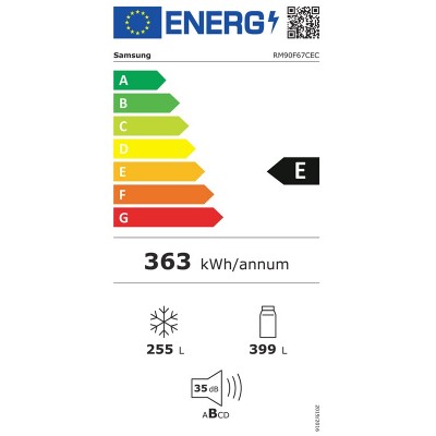Frigorífico SAMSUNG RM90F67CECEF