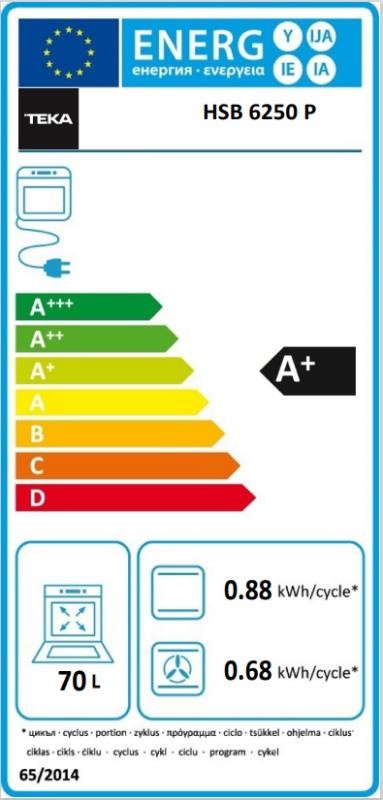 Etiqueta de Eficiencia Energética - 111010103