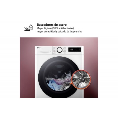 Lavadora LG F2WR5S08A0