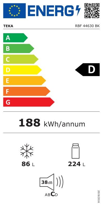 Etiqueta de Eficiencia Energética - 113410018