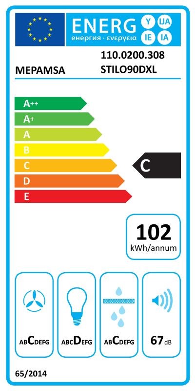 Etiqueta de Eficiencia Energética - 110.0200.308
