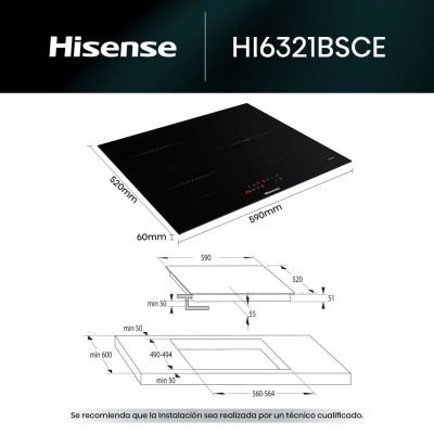 Placa HISENSE HI6321BSCE