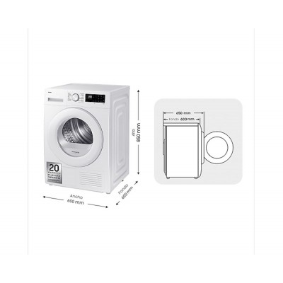 Secadora SAMSUNG DV90DG52A0TEEC