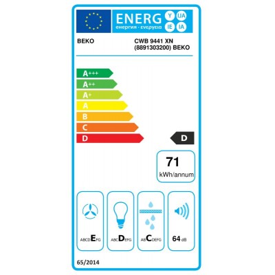 Campana BEKO CWB9441XN