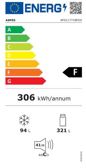 Etiqueta de Eficiencia Energética - AFD11771NFDX