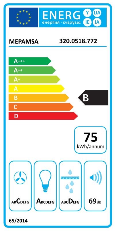 Etiqueta de Eficiencia Energética - 3200518772