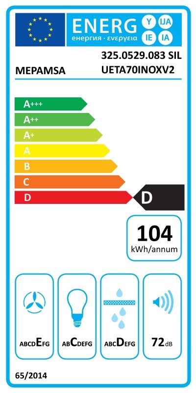 Etiqueta de Eficiencia Energética - 3250529083